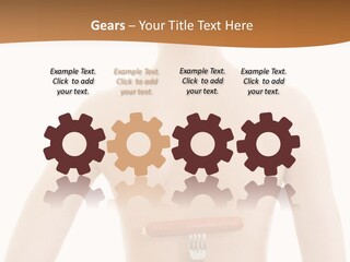 Women Naked Wellness PowerPoint Template