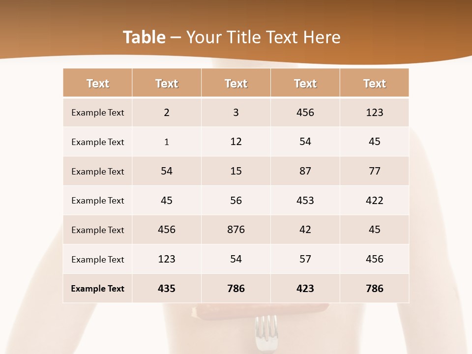Women Naked Wellness PowerPoint Template