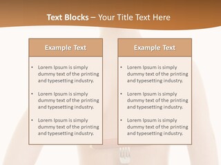 Women Naked Wellness PowerPoint Template
