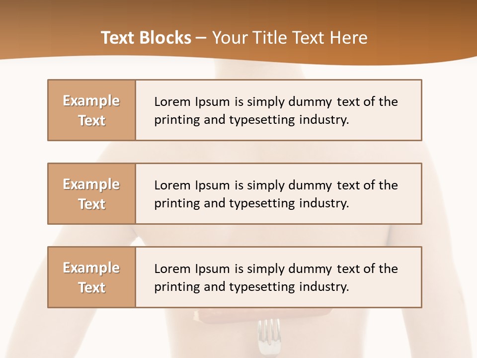 Women Naked Wellness PowerPoint Template