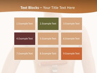 Women Naked Wellness PowerPoint Template