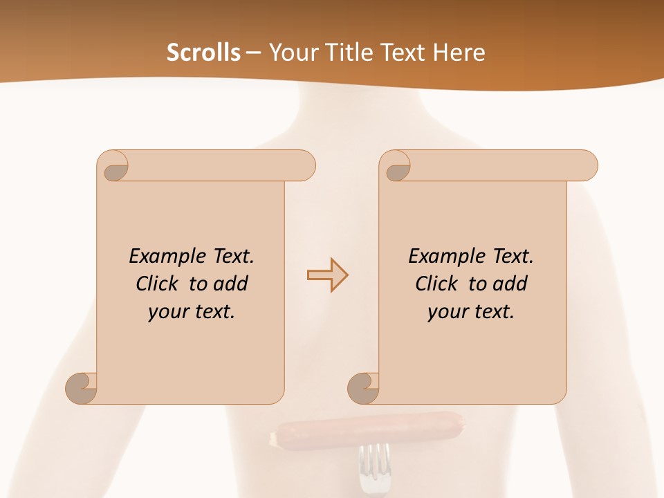 Women Naked Wellness PowerPoint Template