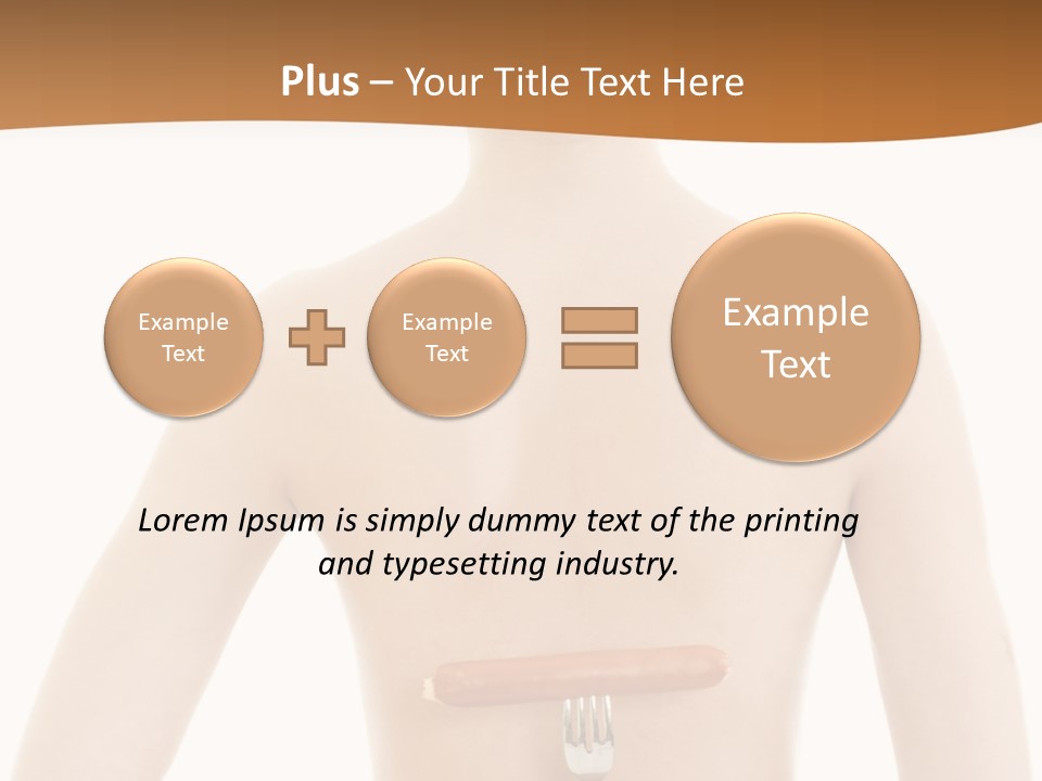Women Naked Wellness PowerPoint Template
