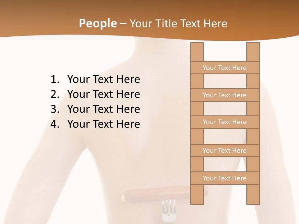 Women Naked Wellness PowerPoint Template