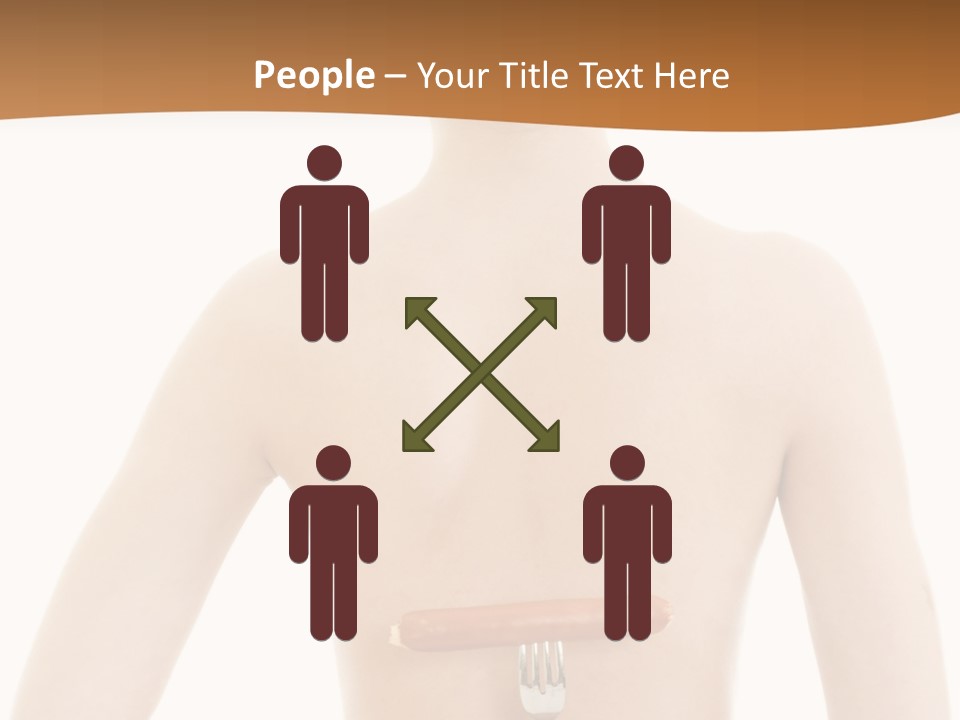 Women Naked Wellness PowerPoint Template