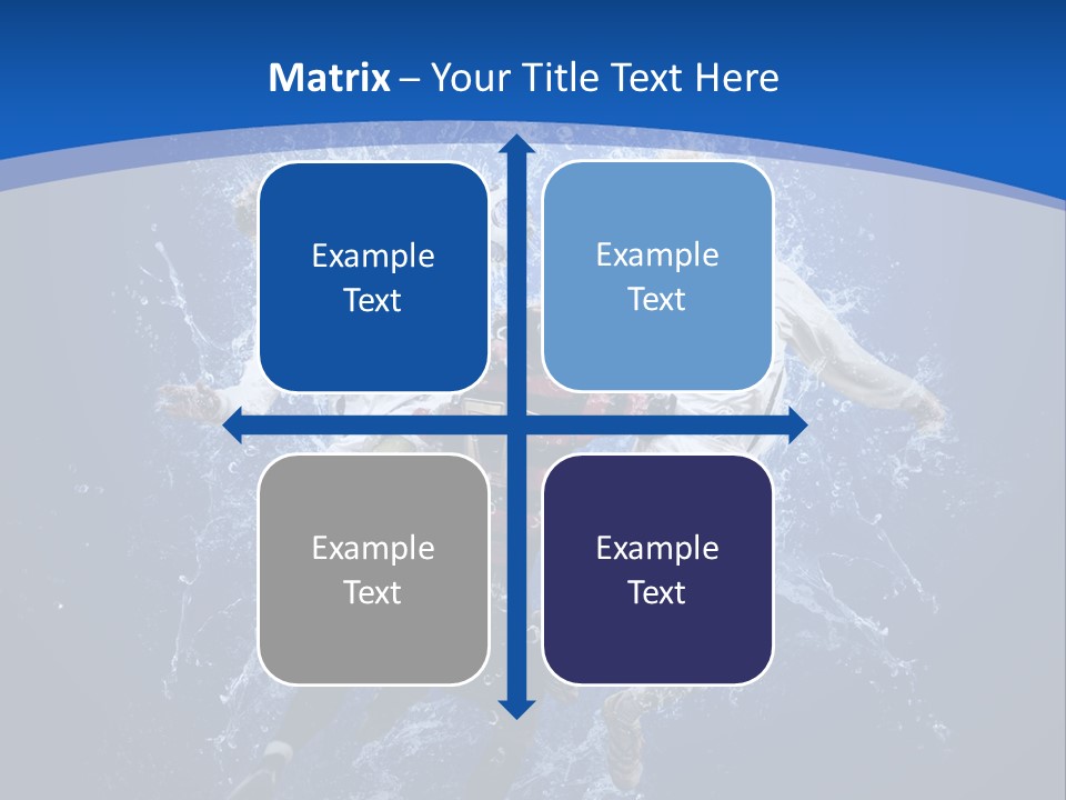 Art Abstract Splashing PowerPoint Template