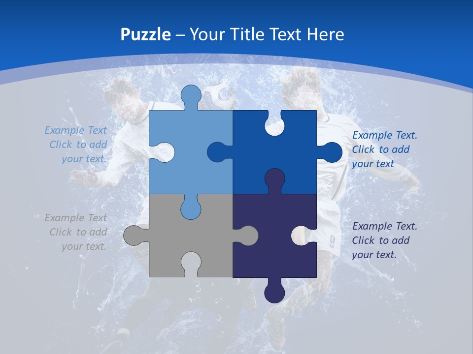 Art Abstract Splashing PowerPoint Template