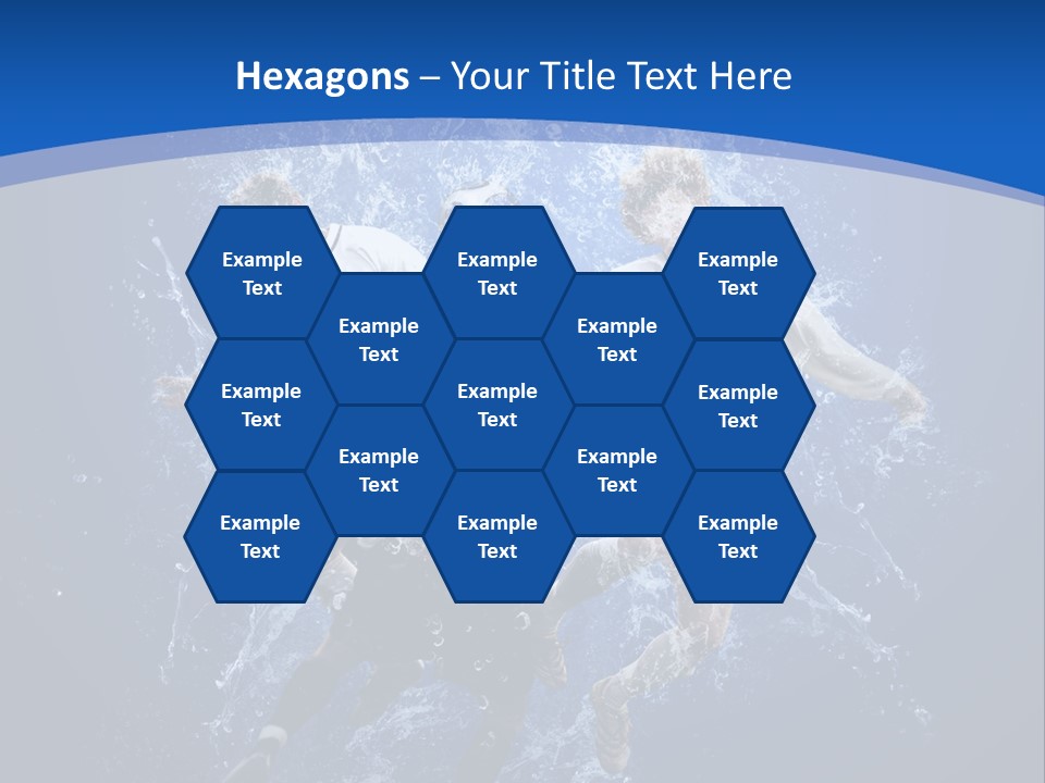 Art Abstract Splashing PowerPoint Template