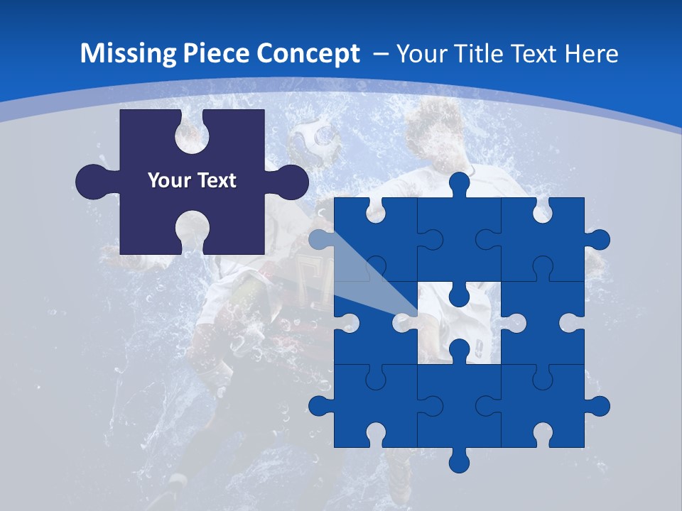 Art Abstract Splashing PowerPoint Template