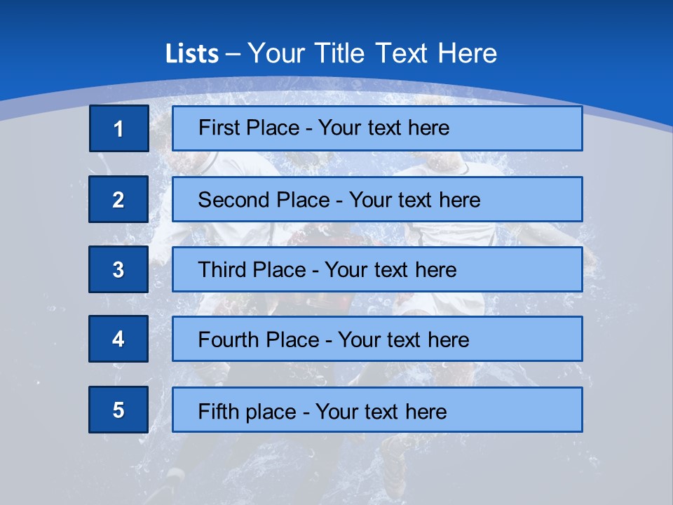 Art Abstract Splashing PowerPoint Template