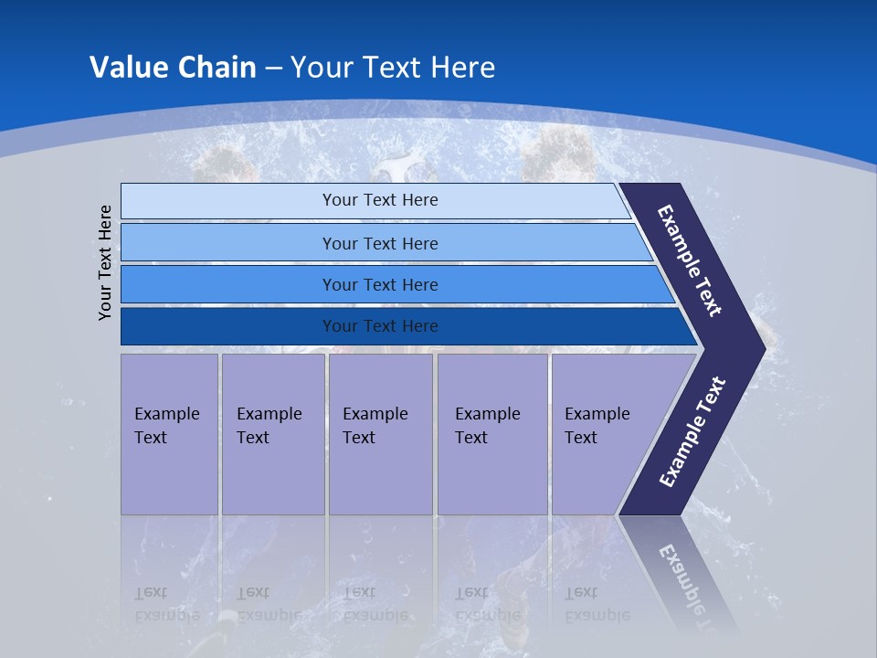 Art Abstract Splashing PowerPoint Template