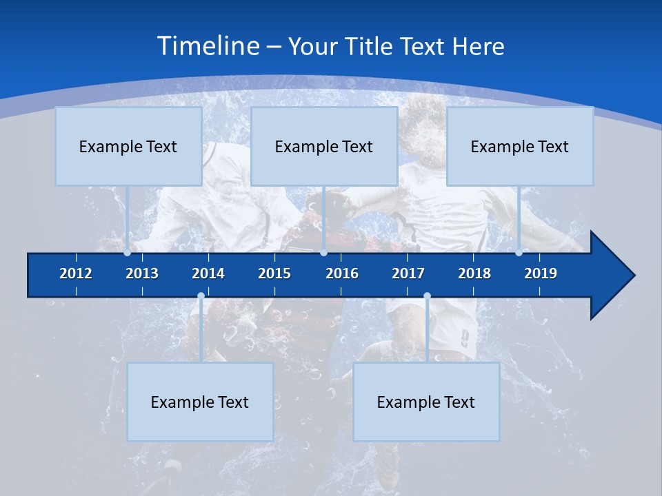 Art Abstract Splashing PowerPoint Template