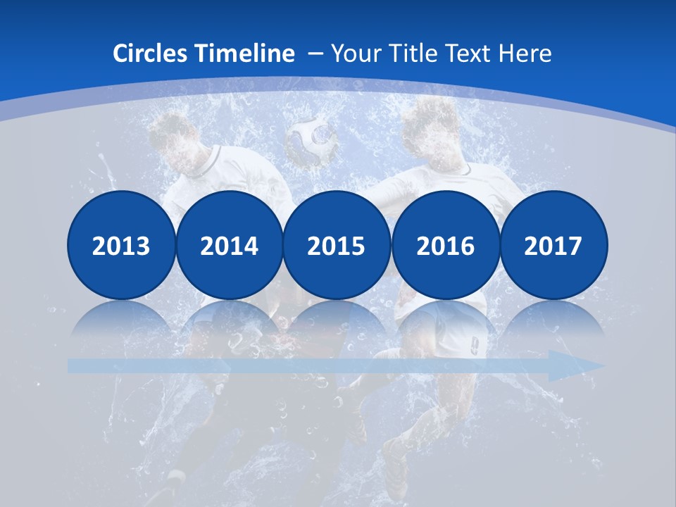 Art Abstract Splashing PowerPoint Template