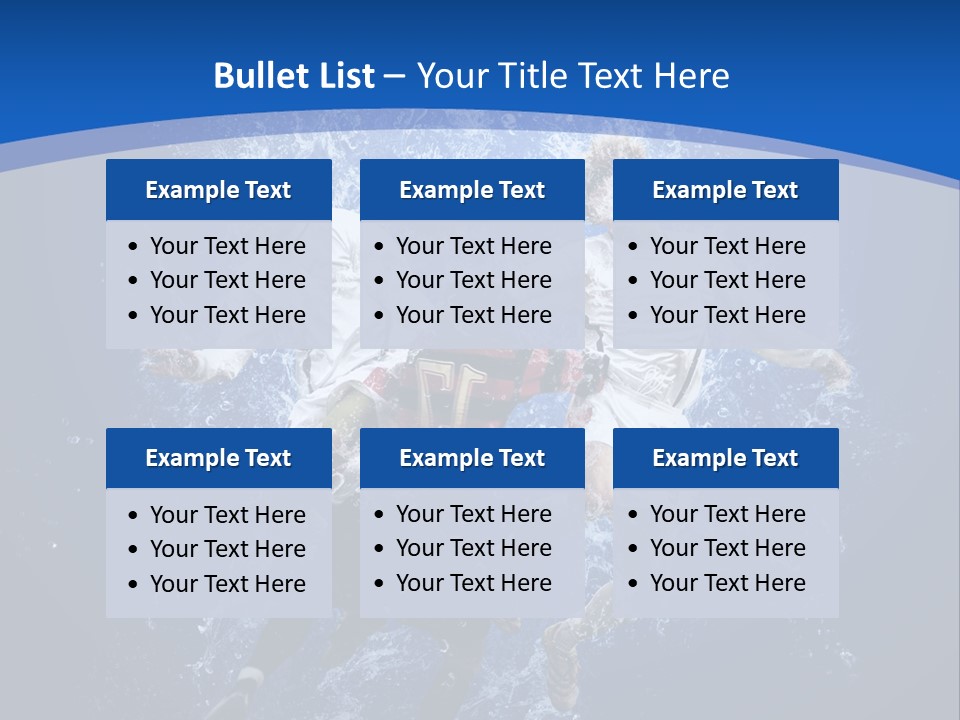 Art Abstract Splashing PowerPoint Template