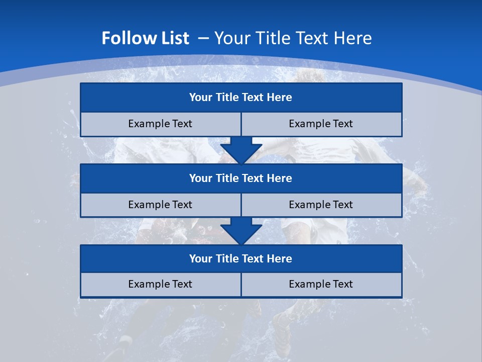 Art Abstract Splashing PowerPoint Template