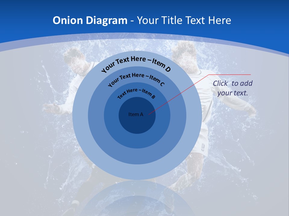 Art Abstract Splashing PowerPoint Template