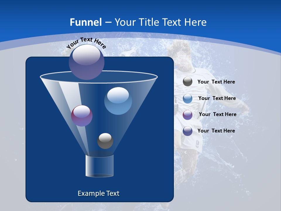 Art Abstract Splashing PowerPoint Template