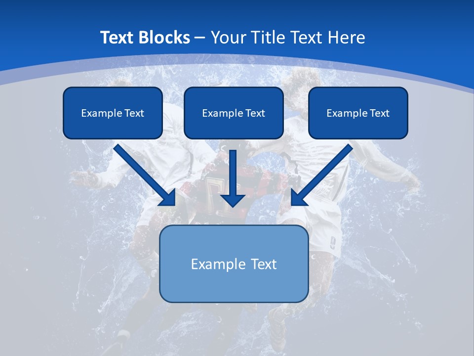 Art Abstract Splashing PowerPoint Template