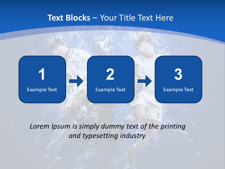 Art Abstract Splashing PowerPoint Template