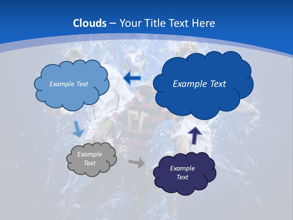 Art Abstract Splashing PowerPoint Template