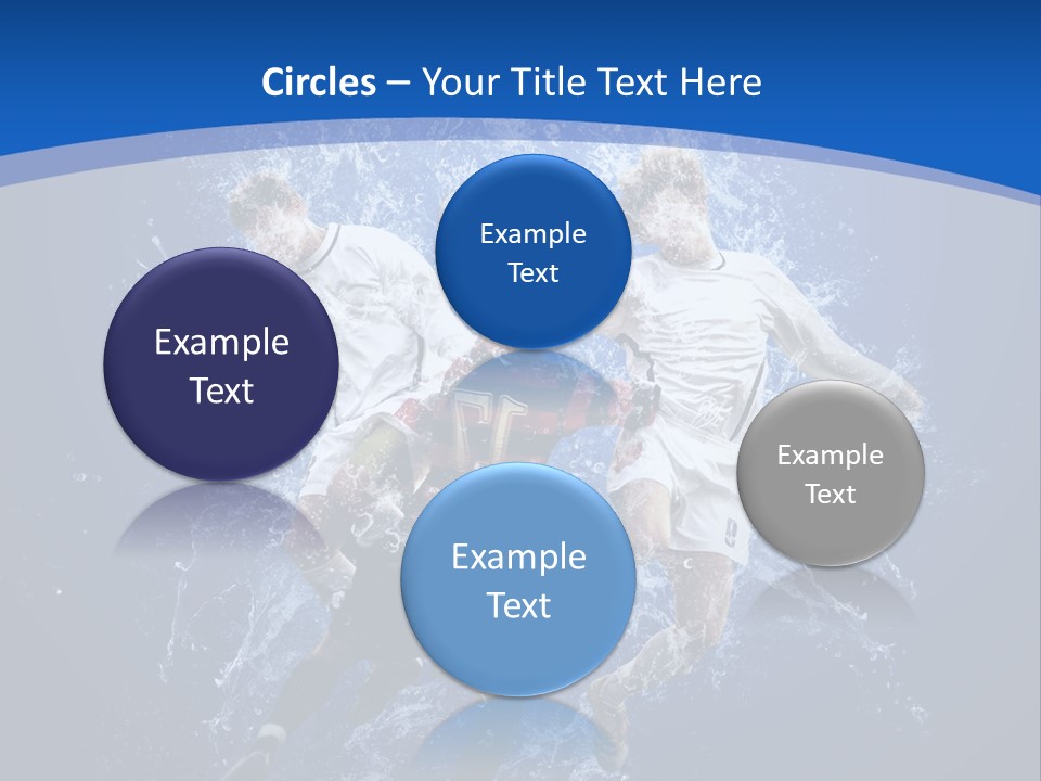 Art Abstract Splashing PowerPoint Template