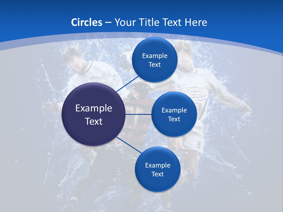Art Abstract Splashing PowerPoint Template