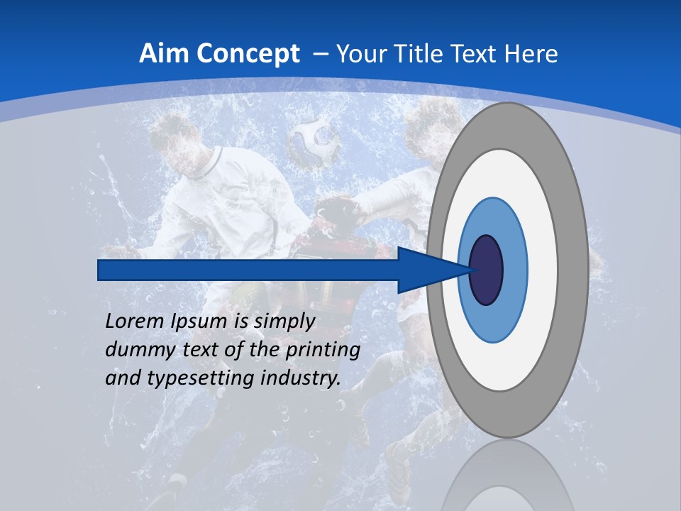 Art Abstract Splashing PowerPoint Template