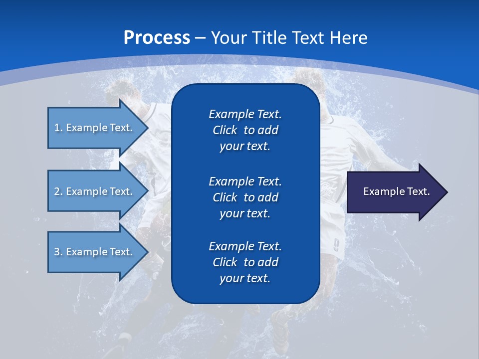 Art Abstract Splashing PowerPoint Template