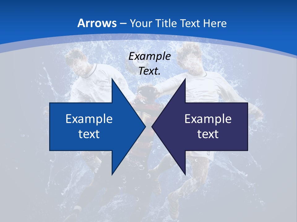 Art Abstract Splashing PowerPoint Template