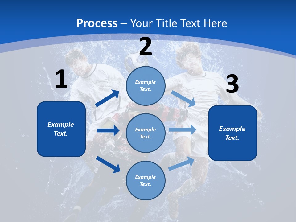 Art Abstract Splashing PowerPoint Template