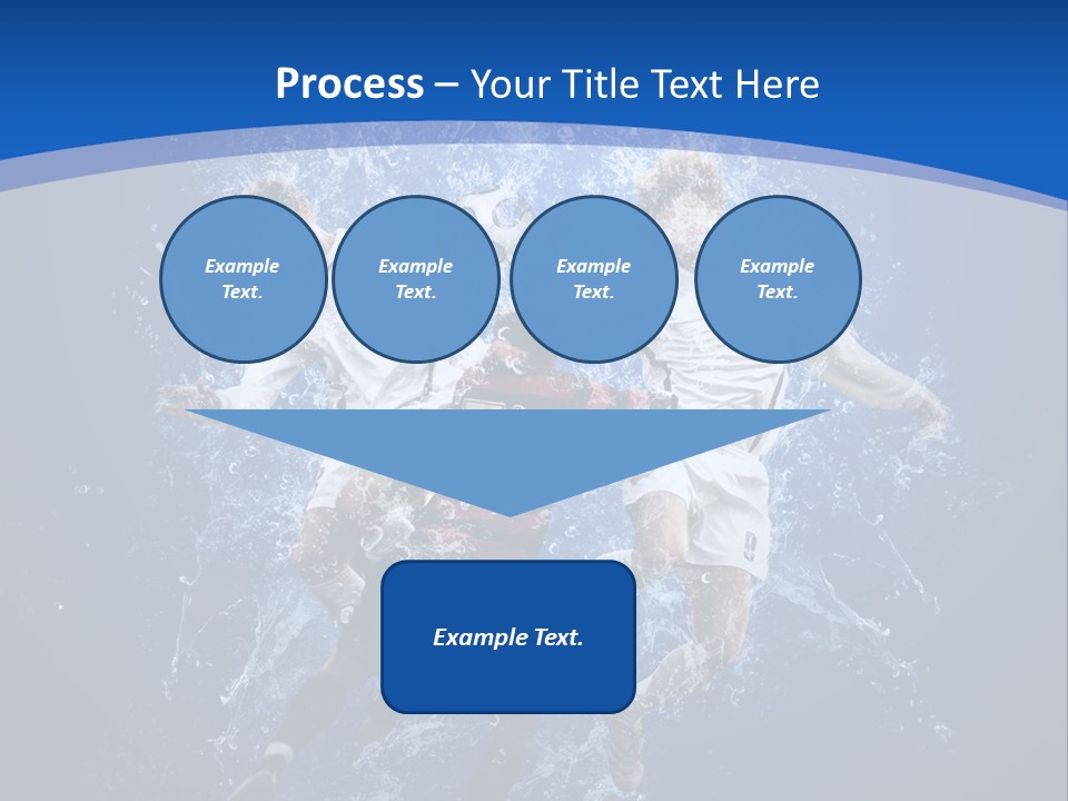 Art Abstract Splashing PowerPoint Template