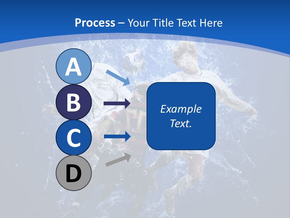 Art Abstract Splashing PowerPoint Template