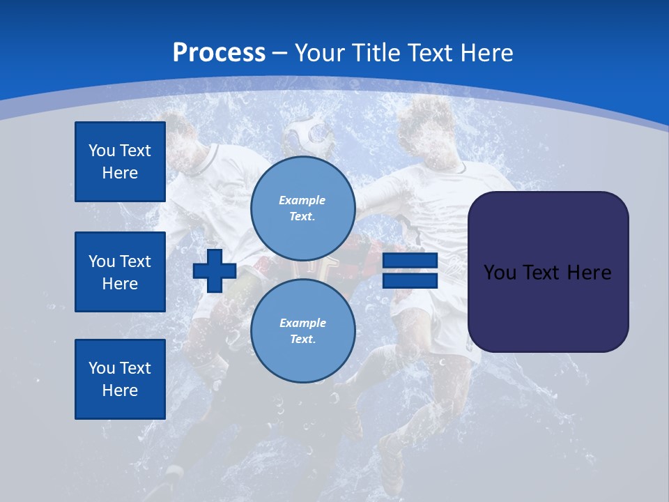 Art Abstract Splashing PowerPoint Template