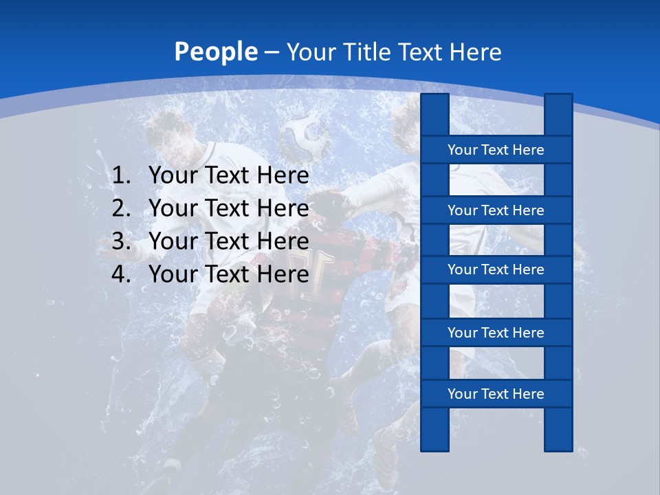 Art Abstract Splashing PowerPoint Template