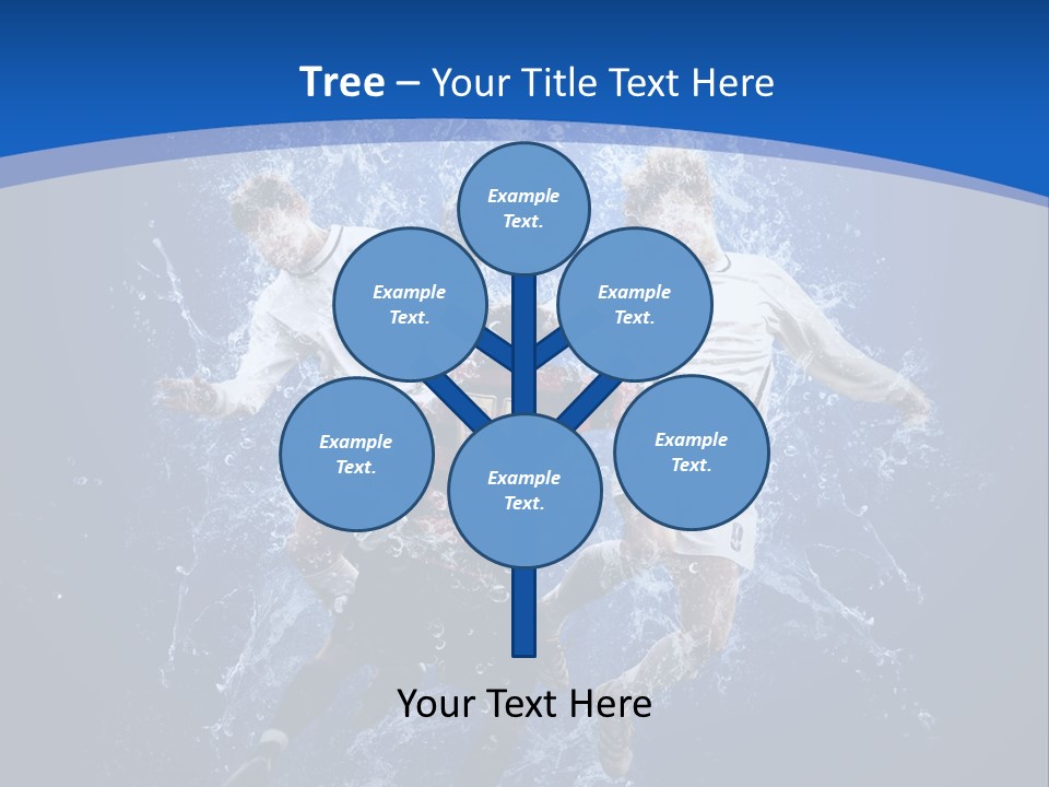 Art Abstract Splashing PowerPoint Template