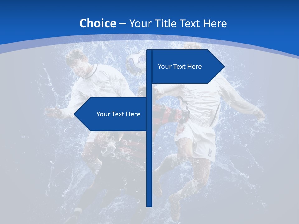 Art Abstract Splashing PowerPoint Template