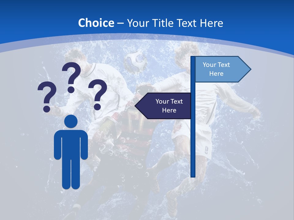 Art Abstract Splashing PowerPoint Template