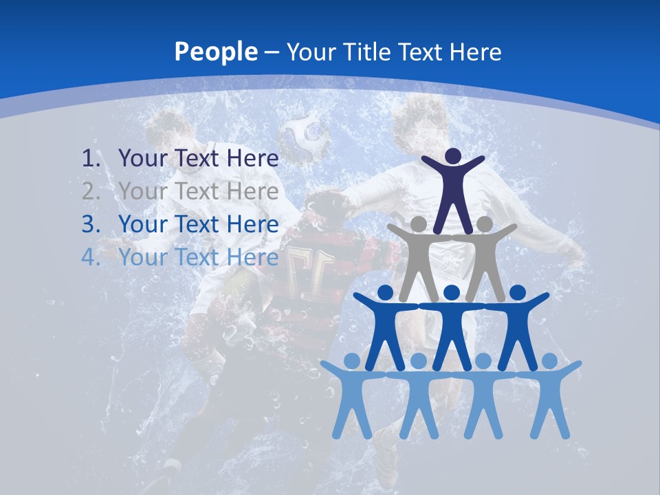 Art Abstract Splashing PowerPoint Template