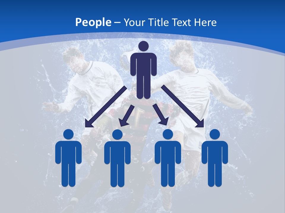 Art Abstract Splashing PowerPoint Template