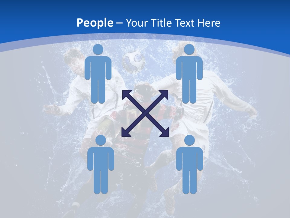 Art Abstract Splashing PowerPoint Template