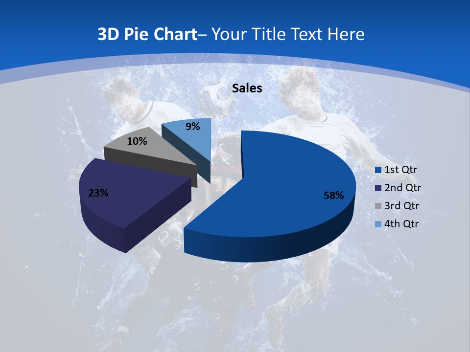Art Abstract Splashing PowerPoint Template