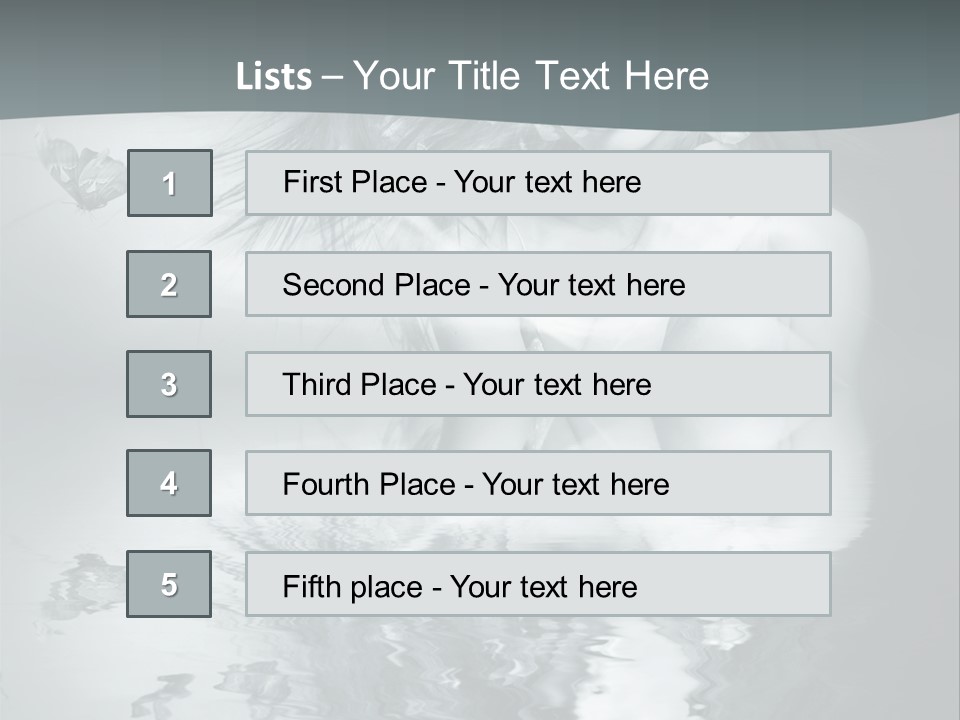 Happy Lovely Glamour PowerPoint Template