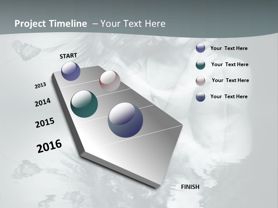 Happy Lovely Glamour PowerPoint Template