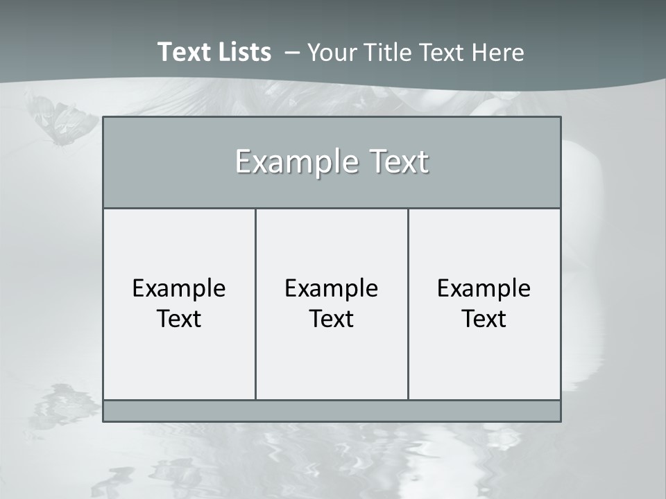 Happy Lovely Glamour PowerPoint Template