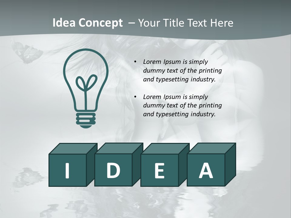 Happy Lovely Glamour PowerPoint Template