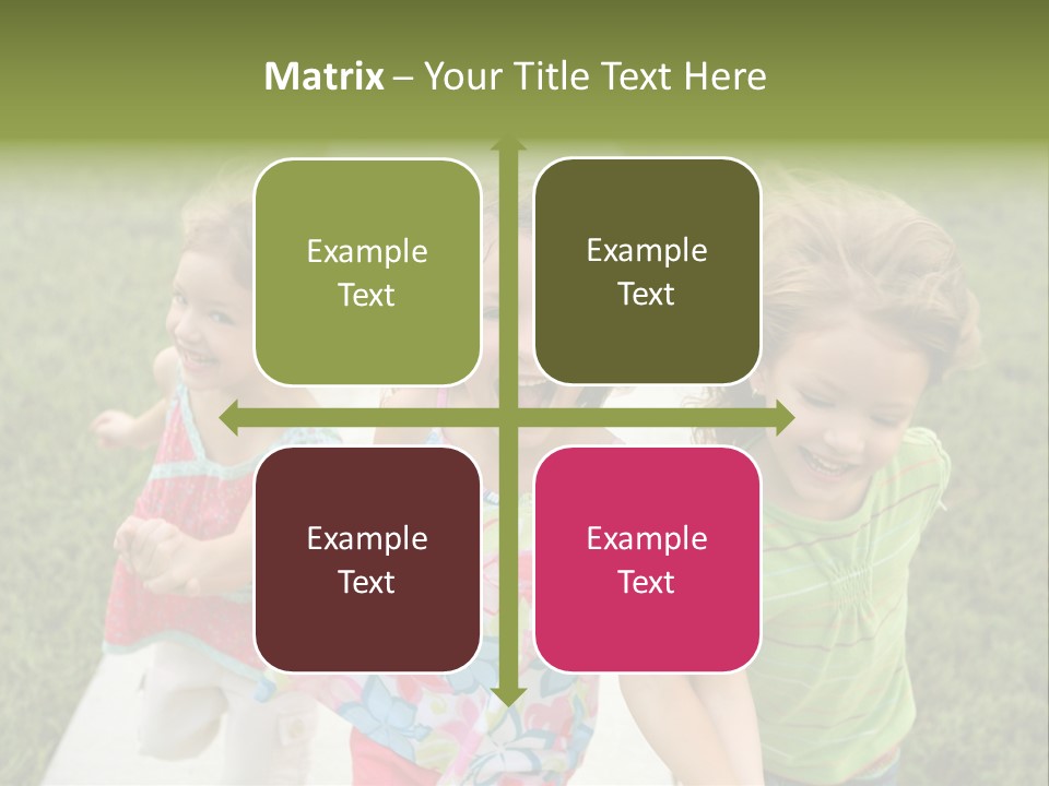 Person Forest Run PowerPoint Template