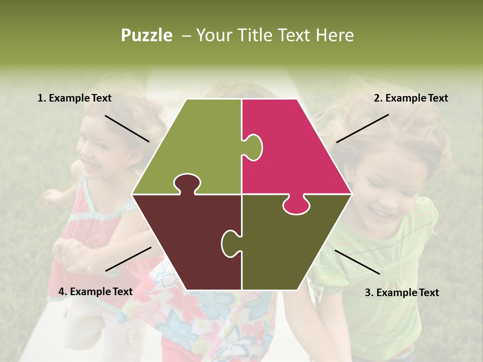 Person Forest Run PowerPoint Template