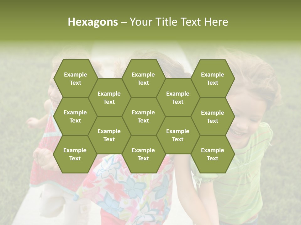 Person Forest Run PowerPoint Template