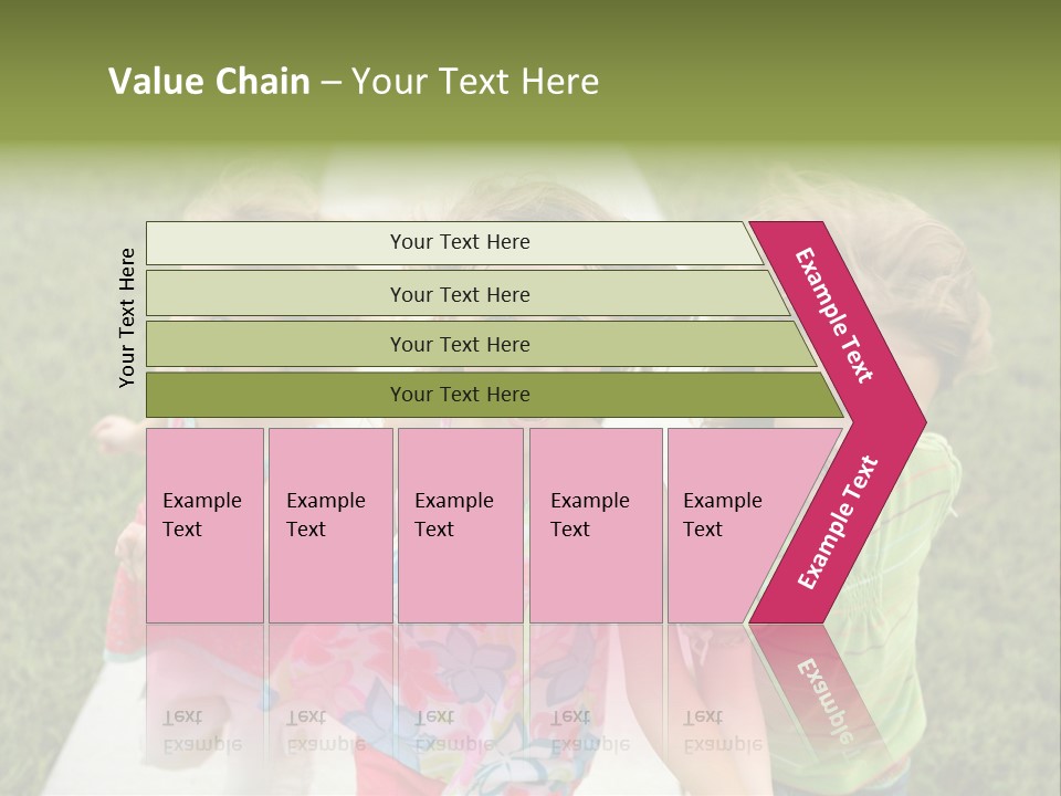 Person Forest Run PowerPoint Template