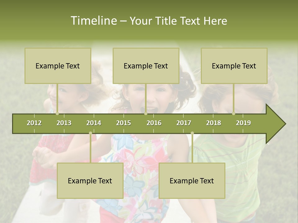 Person Forest Run PowerPoint Template